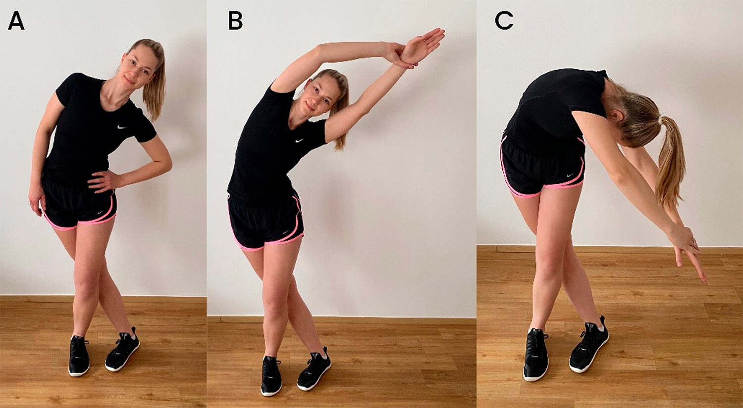 Drie vormen van rekken die de peesplaat kunnen verlengen