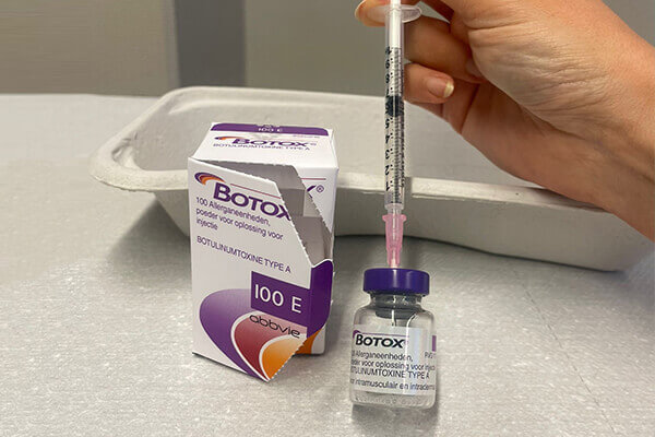 Injecties met botox bij het patellofemoraal pijnsyndroom