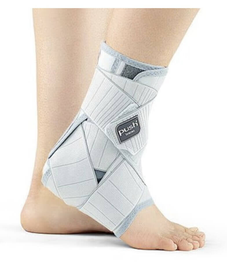 Enkelbrace voor de tibialis posterior pees Enkelbrace die de tibialis posterior pees helpt ontlasten